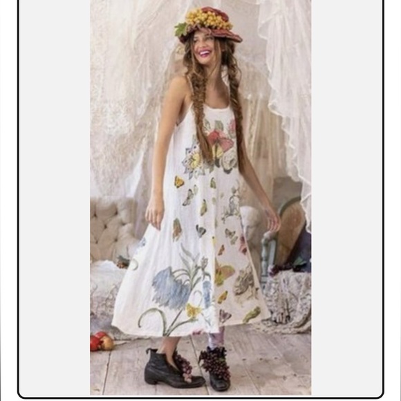 Magnolia Pearl Dresses & Skirts - Magnolia Pearl Flor De La Pasión Lana Tank Dress